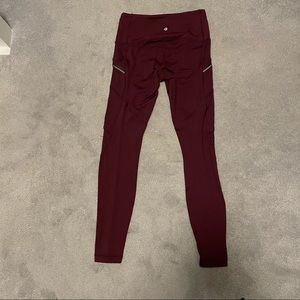 Fleece lined lululemon leggings
